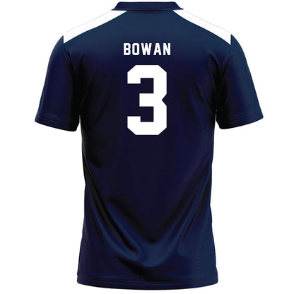 Penn State - NCAA Women's Lacrosse : Ashley Bowan - Navy Lacrosse Jersey -1