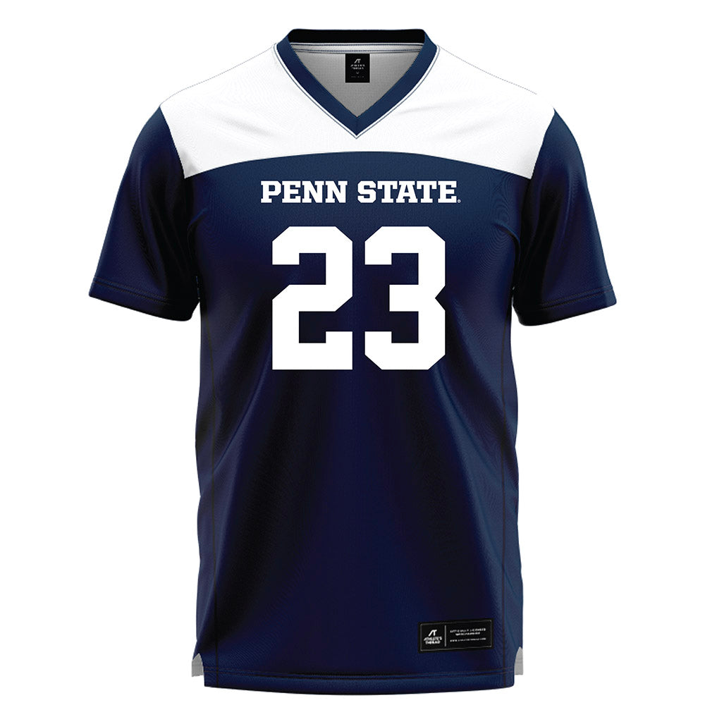 Penn State - NCAA Women's Lacrosse : Ally Lipkin - Navy Lacrosse Jersey -0