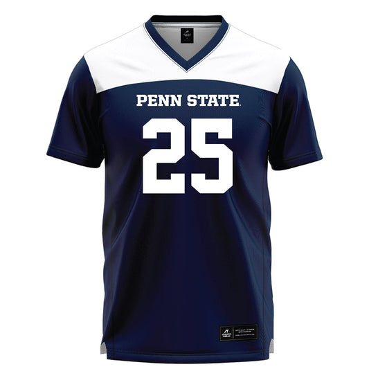 Penn State - NCAA Women's Lacrosse : Ellie Wisch - Navy Lacrosse Jersey -0