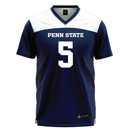 Penn State - NCAA Women's Lacrosse : Lauren Tinson - Navy Lacrosse Jersey -0