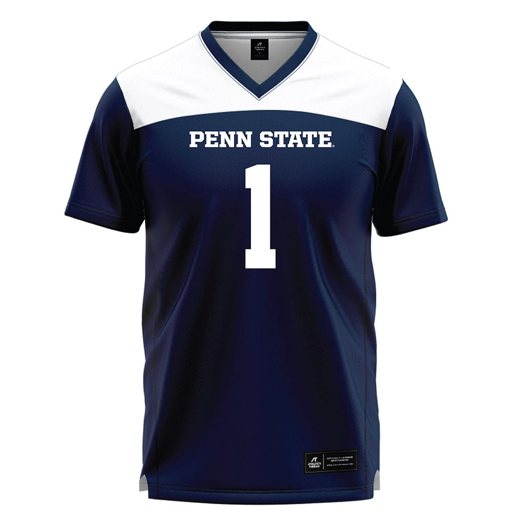 Penn State - NCAA Women's Lacrosse : Hannah Hoyt - Navy Lacrosse Jersey -0