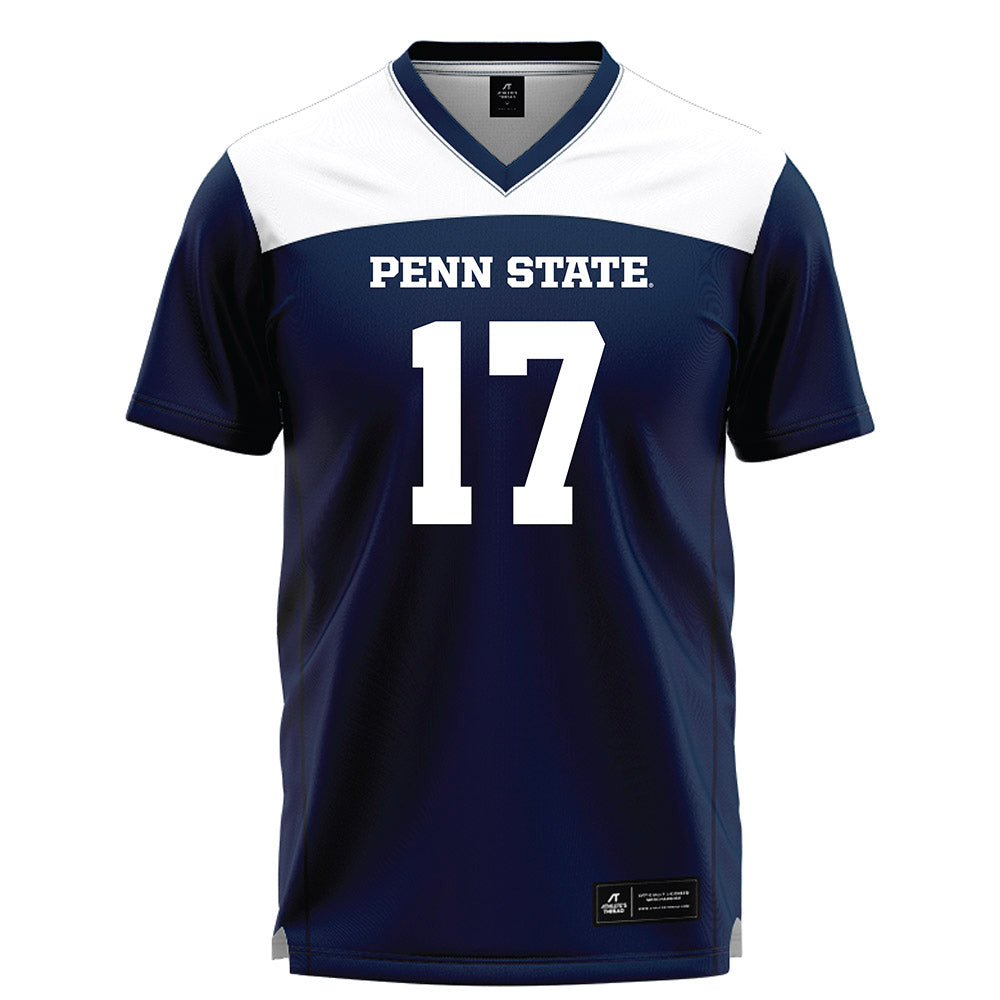 Penn State - NCAA Women's Lacrosse : Dakota Cristo - Navy Lacrosse Jersey -0