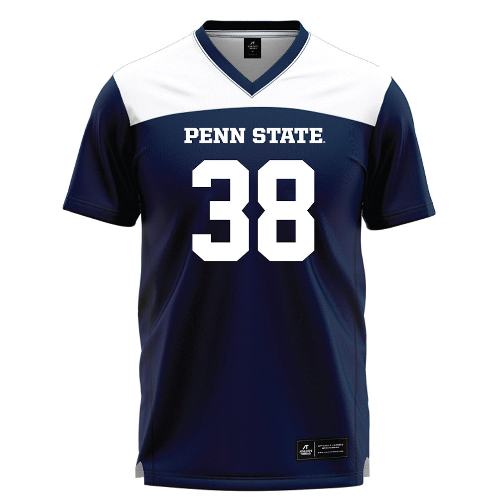 Penn State - NCAA Women's Lacrosse : Lily Strohecker - Navy Lacrosse Jersey -0