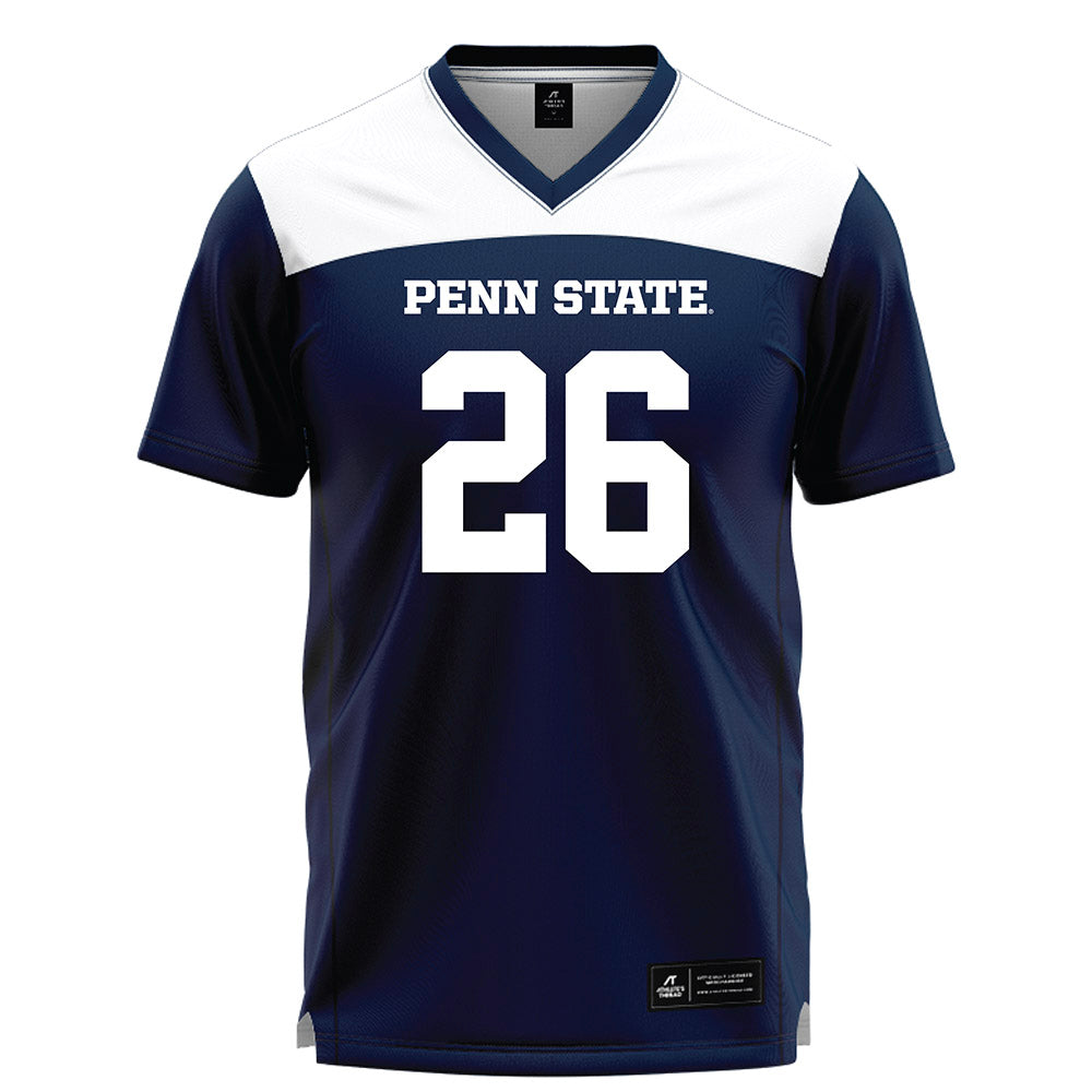 Penn State - NCAA Women's Lacrosse : Kate Dougherty - Navy Lacrosse Jersey -0