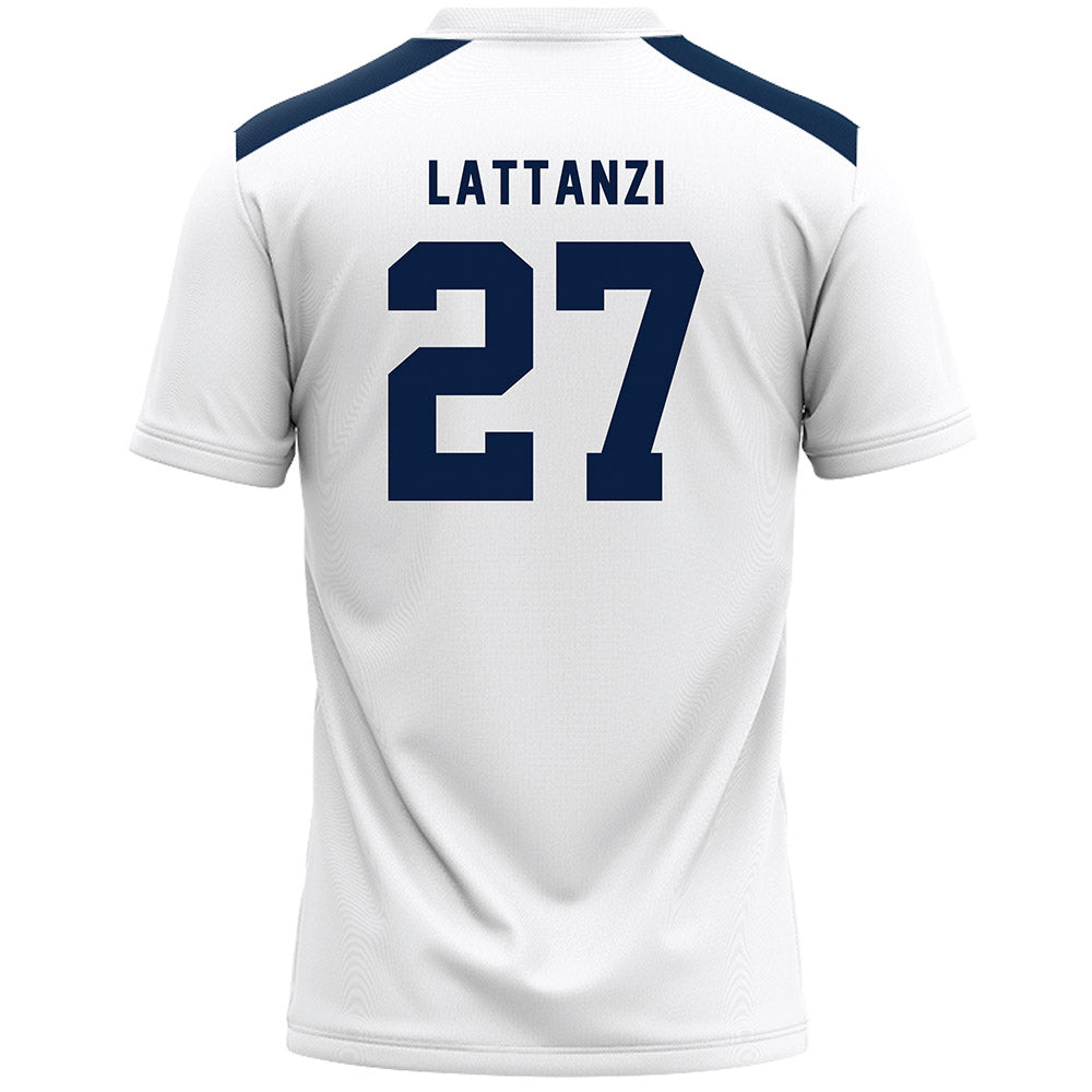 Penn State - NCAA Women's Lacrosse : Brooke Lattanzi - White Lacrosse Jersey -1