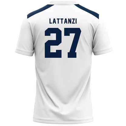 Penn State - NCAA Women's Lacrosse : Brooke Lattanzi - White Lacrosse Jersey -1