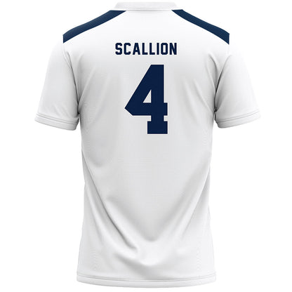 Penn State - NCAA Women's Lacrosse : Evelyn Scallion - White Lacrosse Jersey -1