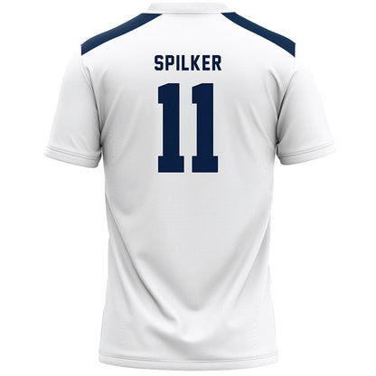 Penn State - NCAA Women's Lacrosse : Lilly Spilker - White Lacrosse Jersey -1