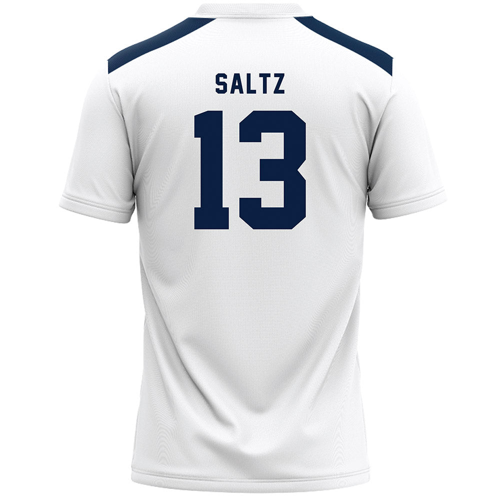 Penn State - NCAA Women's Lacrosse : Lauren Saltz - White Lacrosse Jersey -1