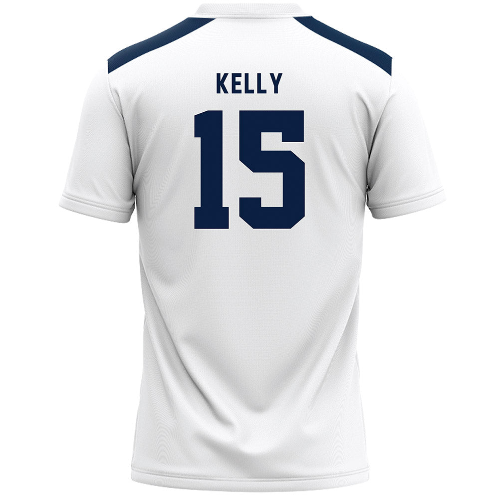 Penn State - NCAA Women's Lacrosse : Emma Kelly - White Lacrosse Jersey -1