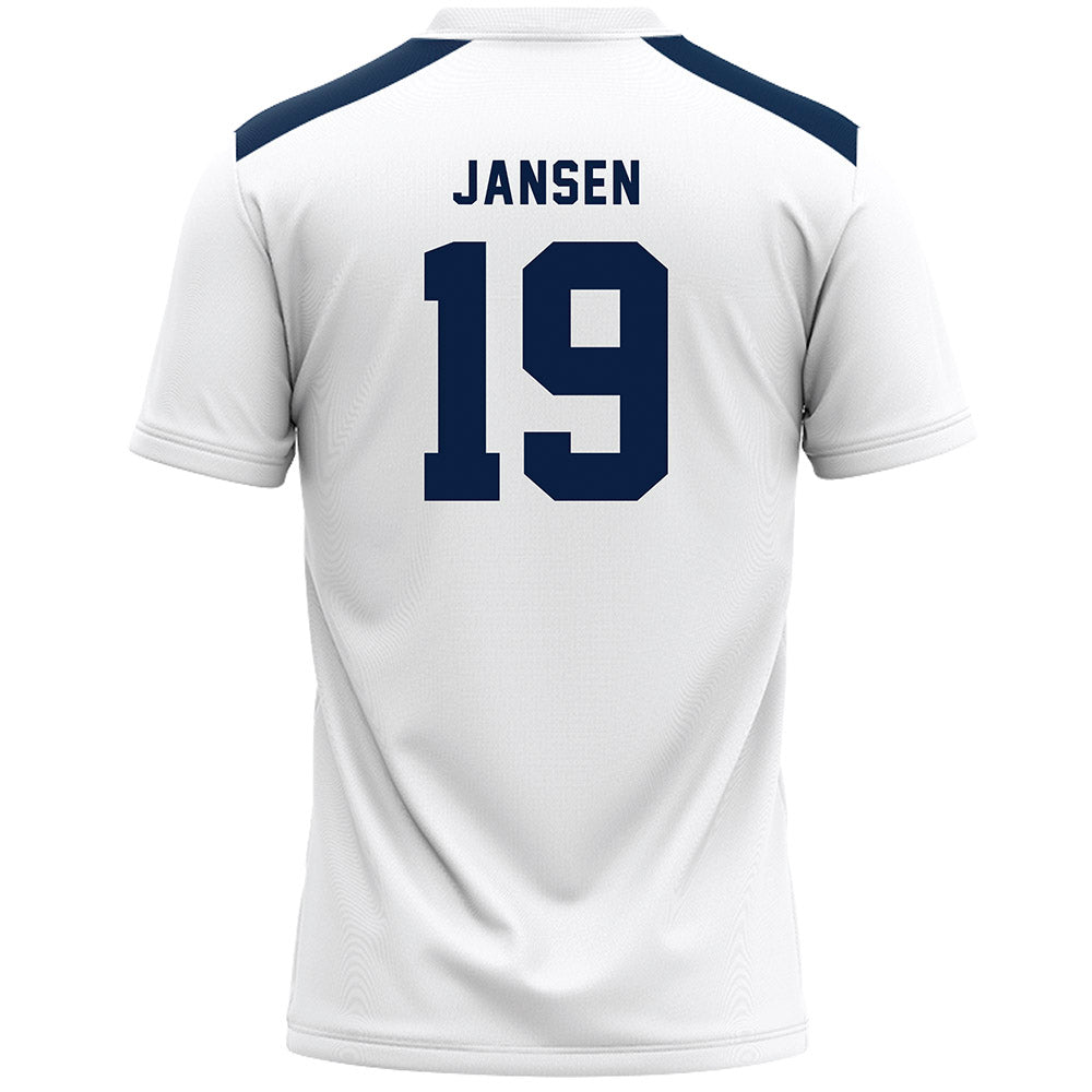 Penn State - NCAA Women's Lacrosse : Arden Jansen - White Lacrosse Jersey -1
