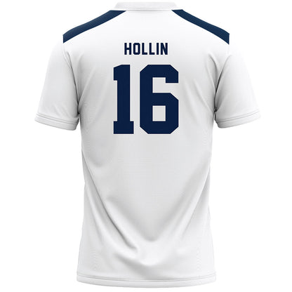 Penn State - NCAA Women's Lacrosse : Ellie Hollin - White Lacrosse Jersey -1