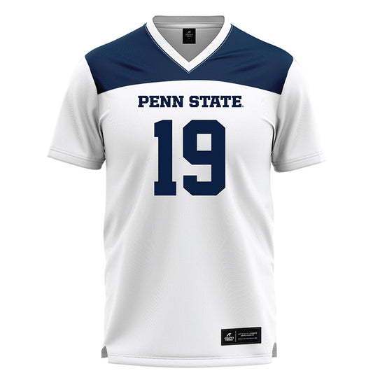 Penn State - NCAA Women's Lacrosse : Arden Jansen - White Lacrosse Jersey -0