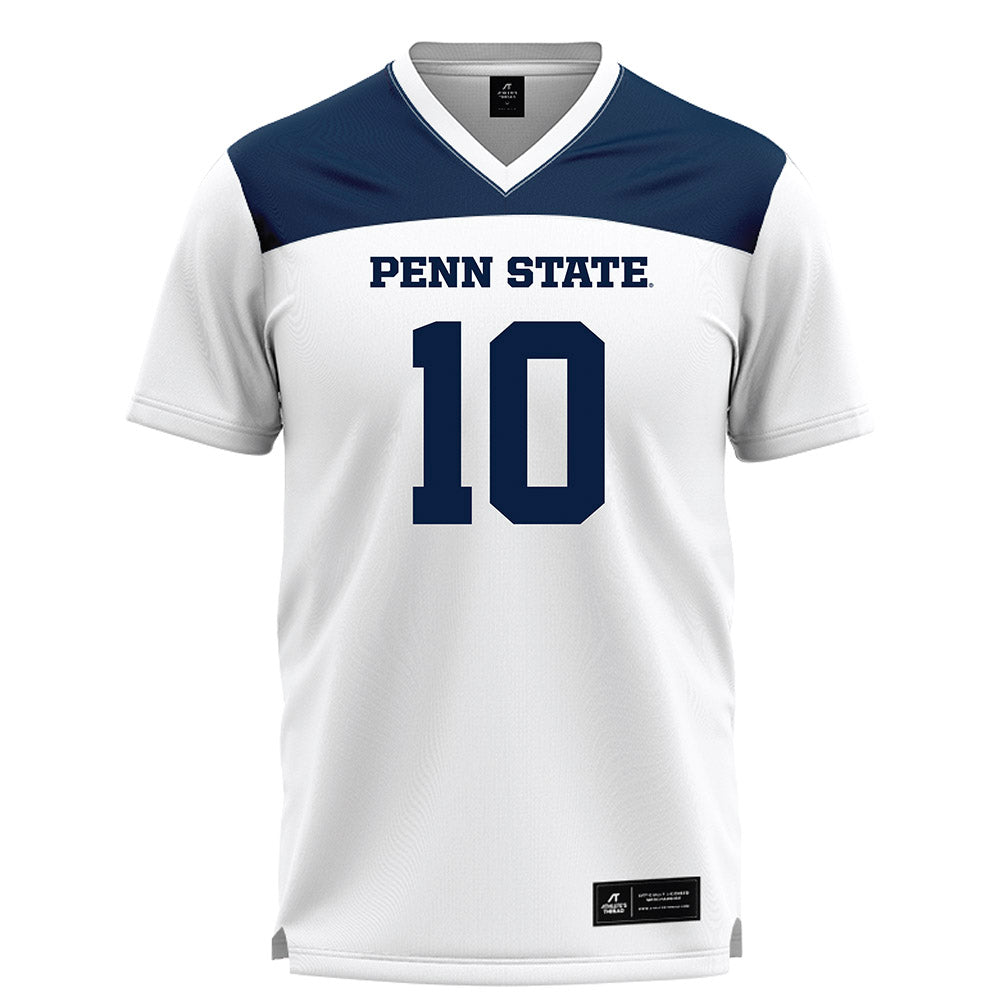 Penn State - NCAA Women's Lacrosse : Emerson Acquaviva - White Lacrosse Jersey -0