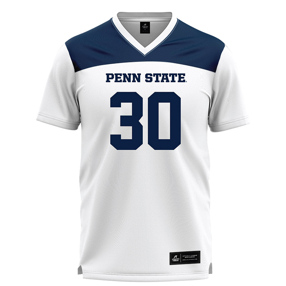 Penn State - NCAA Women's Lacrosse : Lainey Straub - White Lacrosse Jersey -0