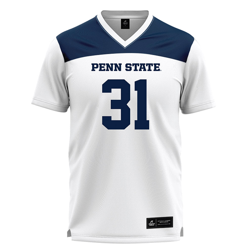 Penn State - NCAA Women's Lacrosse : Cailin Hetrick - White Lacrosse Jersey -0