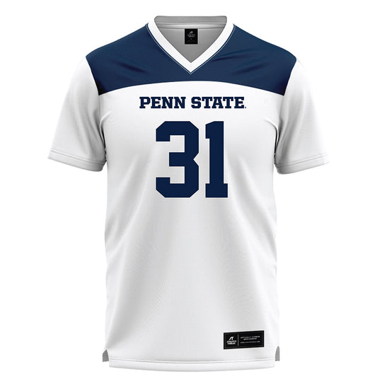 Penn State - NCAA Women's Lacrosse : Cailin Hetrick - White Lacrosse Jersey -0