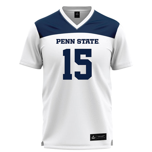 Penn State - NCAA Women's Lacrosse : Madison Van Gorder - White Lacrosse Jersey-0