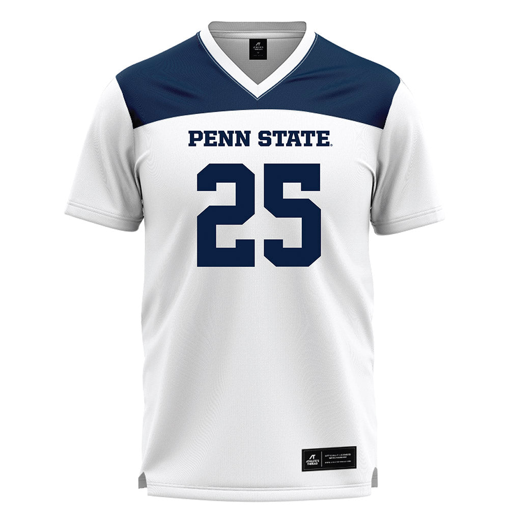 Penn State - NCAA Women's Lacrosse : Ellie Wisch - White Lacrosse Jersey -0