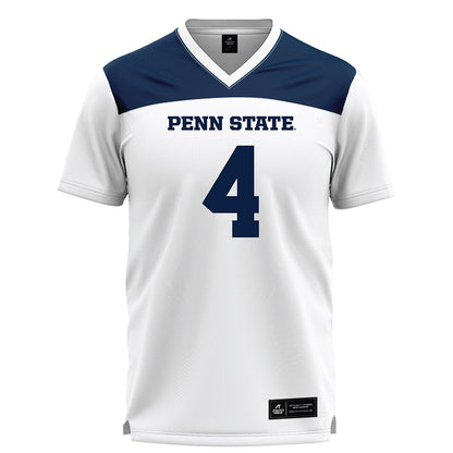 Penn State - NCAA Women's Lacrosse : Evelyn Scallion - White Lacrosse Jersey -0