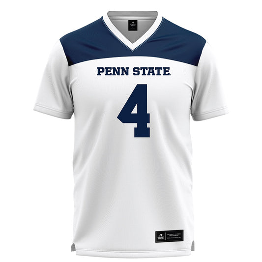 Penn State - NCAA Women's Lacrosse : Evelyn Scallion - White Lacrosse Jersey -0