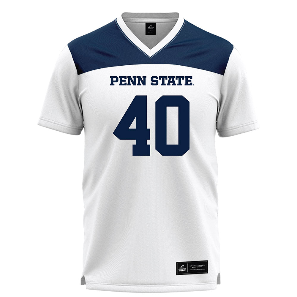 Penn State - NCAA Women's Lacrosse : Emily Bette - White Lacrosse Jersey -0