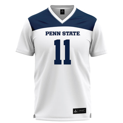 Penn State - NCAA Women's Lacrosse : Lilly Spilker - White Lacrosse Jersey -0
