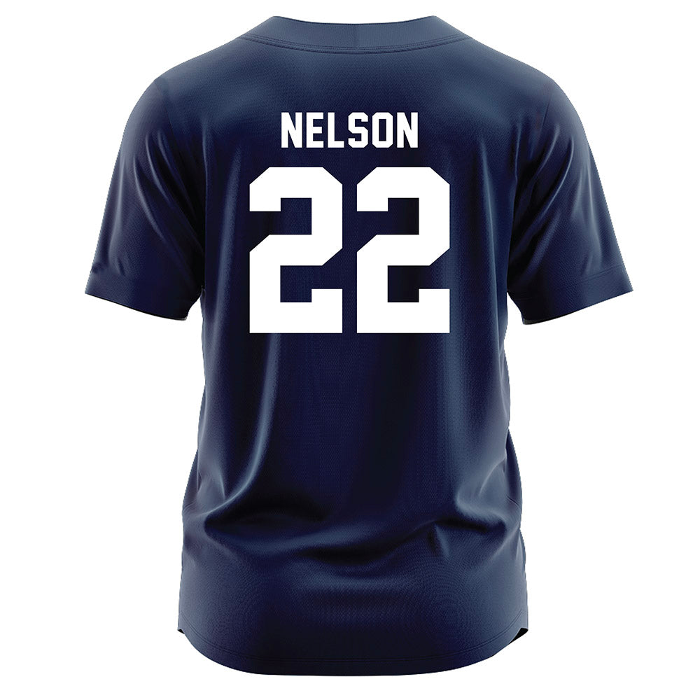 Penn State - NCAA Softball : Jenna Nelson - Navy Jersey-1