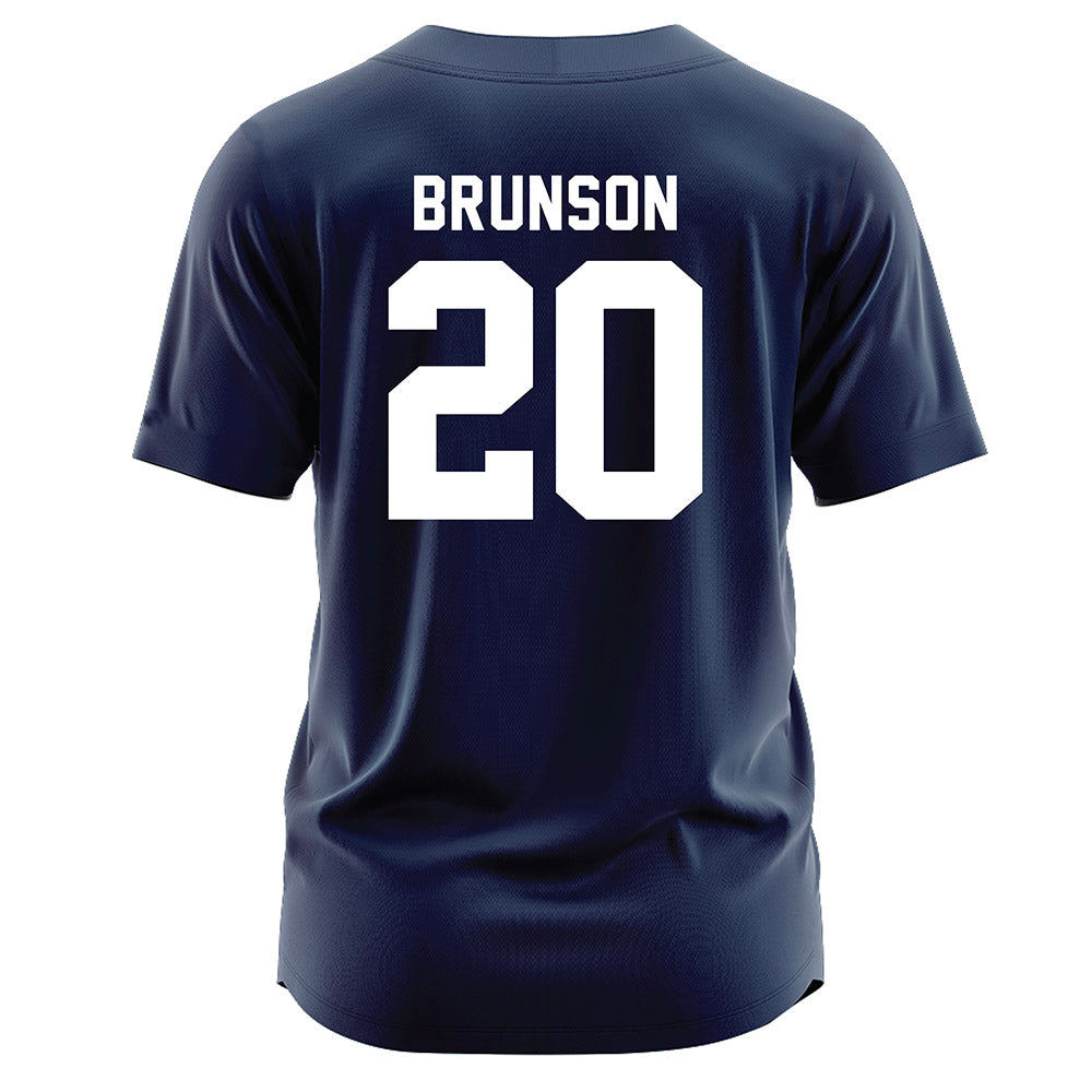 Penn State - NCAA Softball : Haylie Brunson - Navy Jersey-1