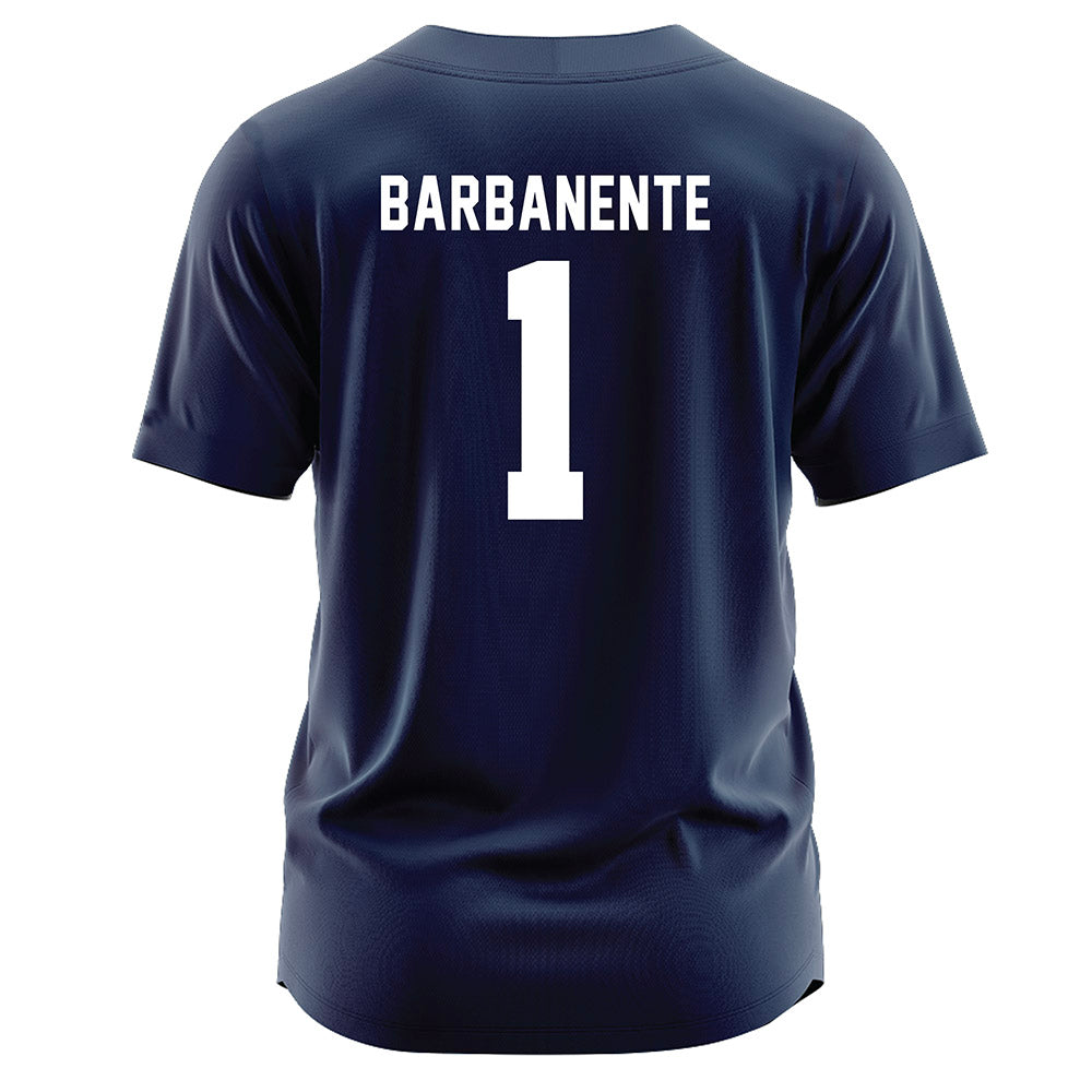 Penn State - NCAA Softball : Michela Barbanente - Navy Jersey-1