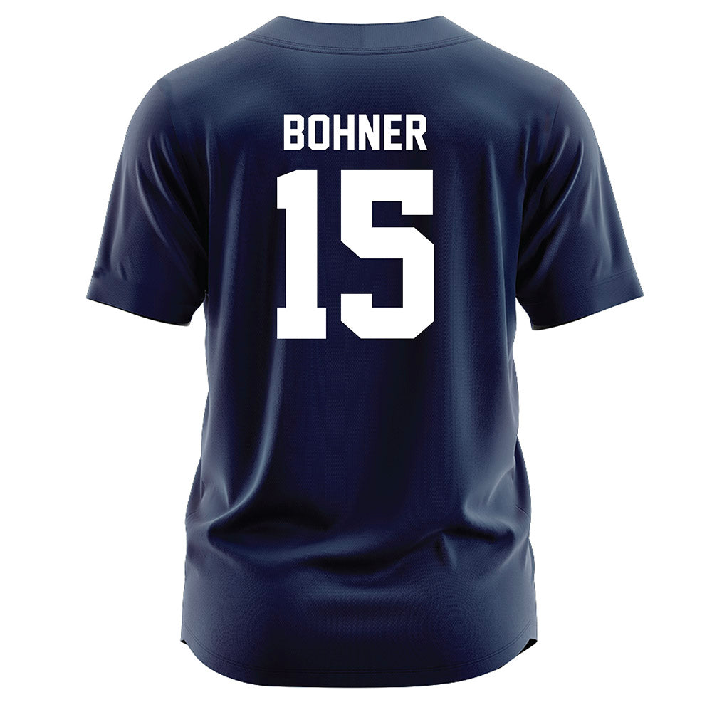 Penn State - NCAA Softball : Cara Bohner - Navy Jersey-1