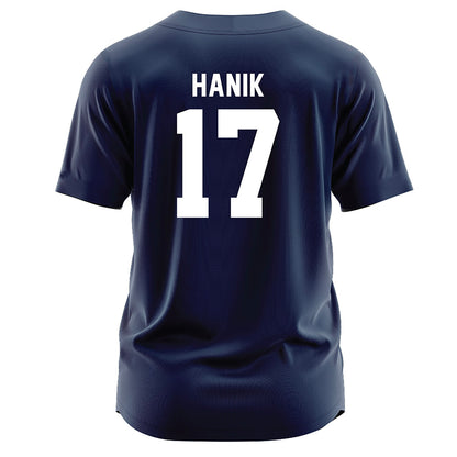 Penn State - NCAA Softball : Breanna Hanik - Navy Jersey-1