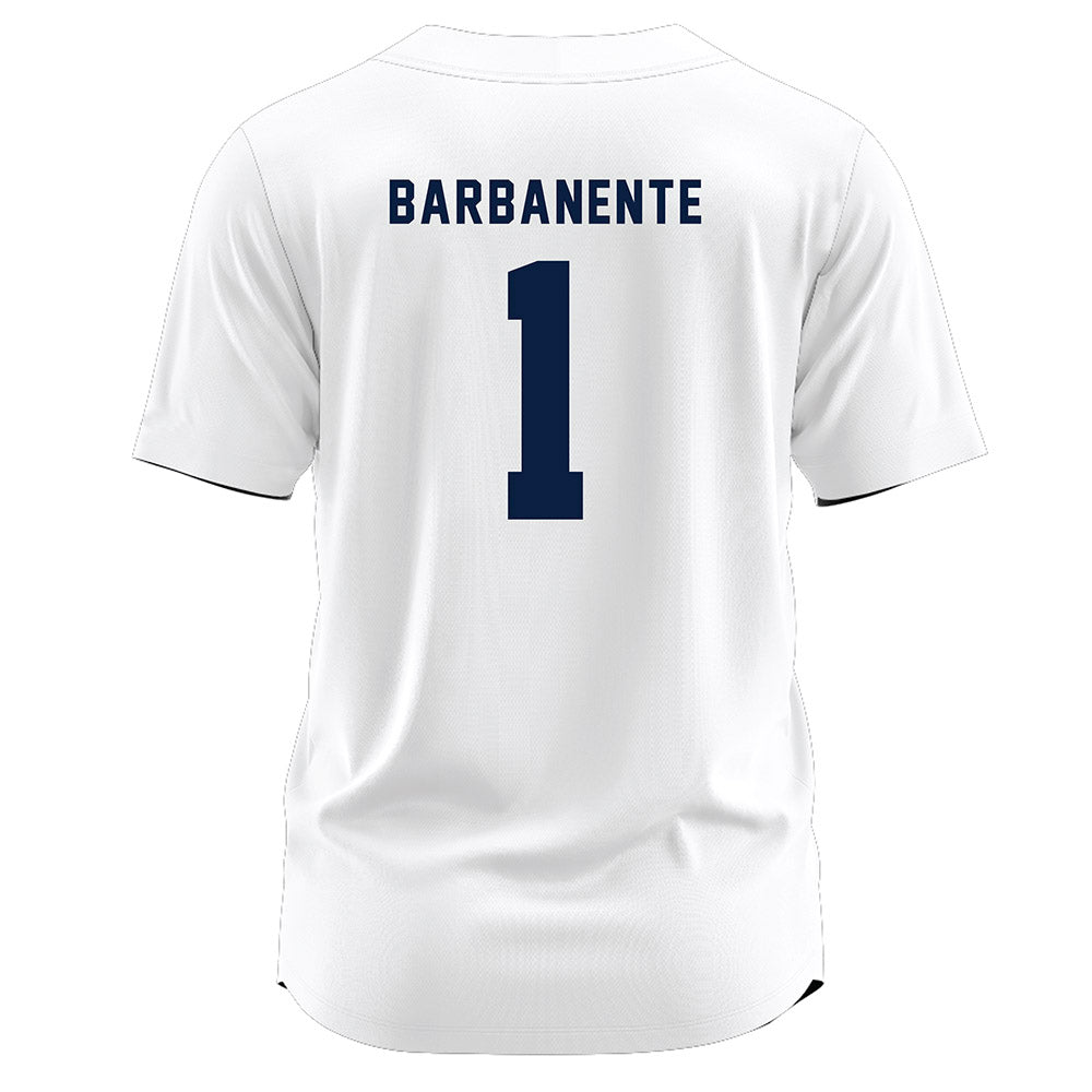 Penn State - NCAA Softball : Michela Barbanente - White Jersey-1