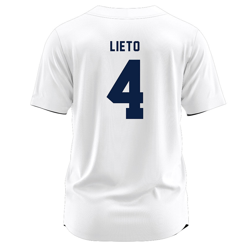 Penn State - NCAA Softball : Natalie Lieto - White Jersey-1