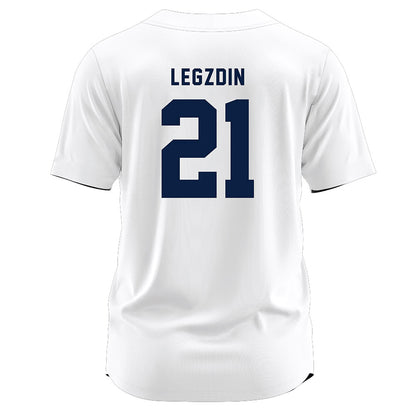 Penn State - NCAA Softball : Cali Legzdin - White Jersey-1