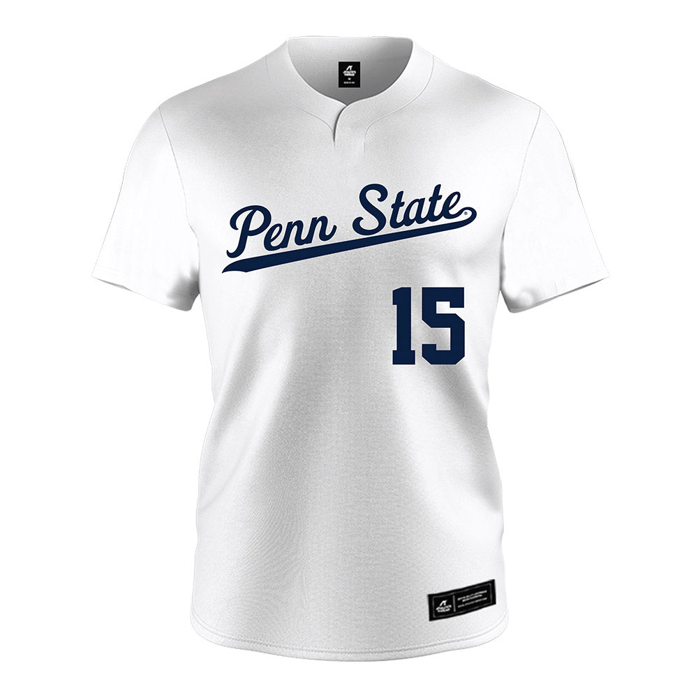 Penn State - NCAA Softball : Cara Bohner - White Jersey-0