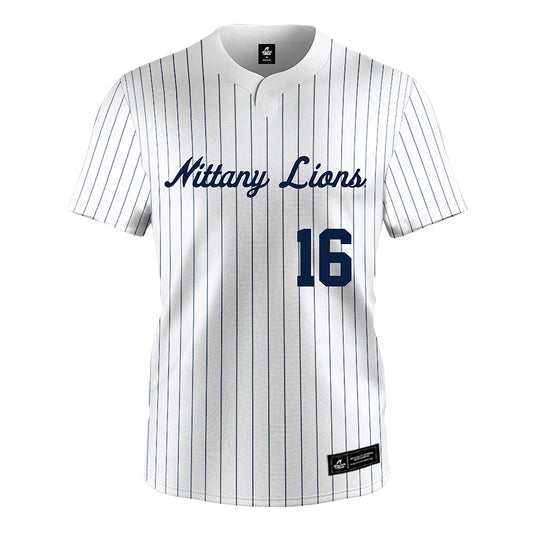 Penn State - NCAA Softball : Macy Chamberlin - Pinstripe Jersey-0