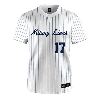 Penn State - NCAA Softball : Breanna Hanik - Pinstripe Jersey-0
