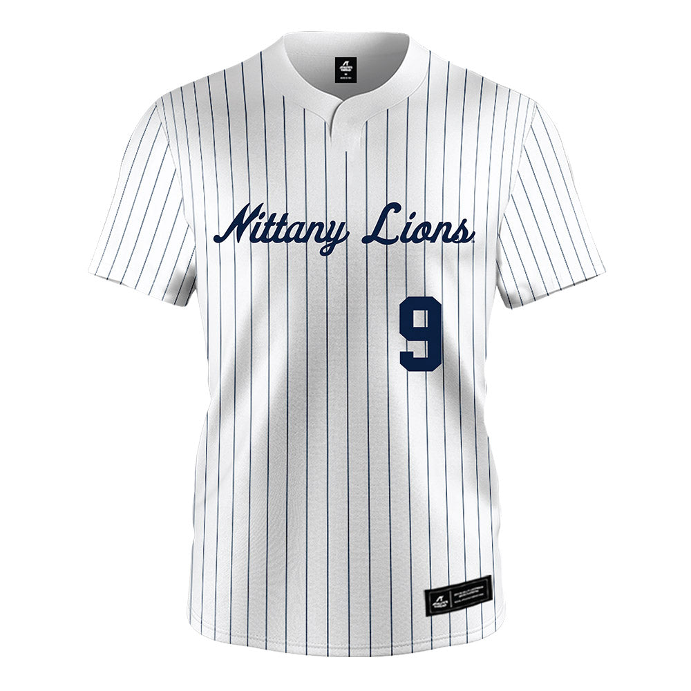 Penn State - Softball Alumni : Maddie Gordon - Pinstripe Jersey-0