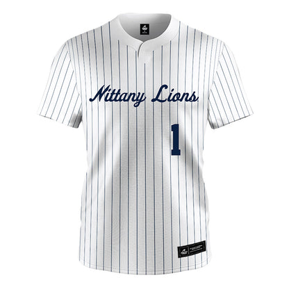 Penn State - NCAA Softball : Michela Barbanente - Pinstripe Jersey-0
