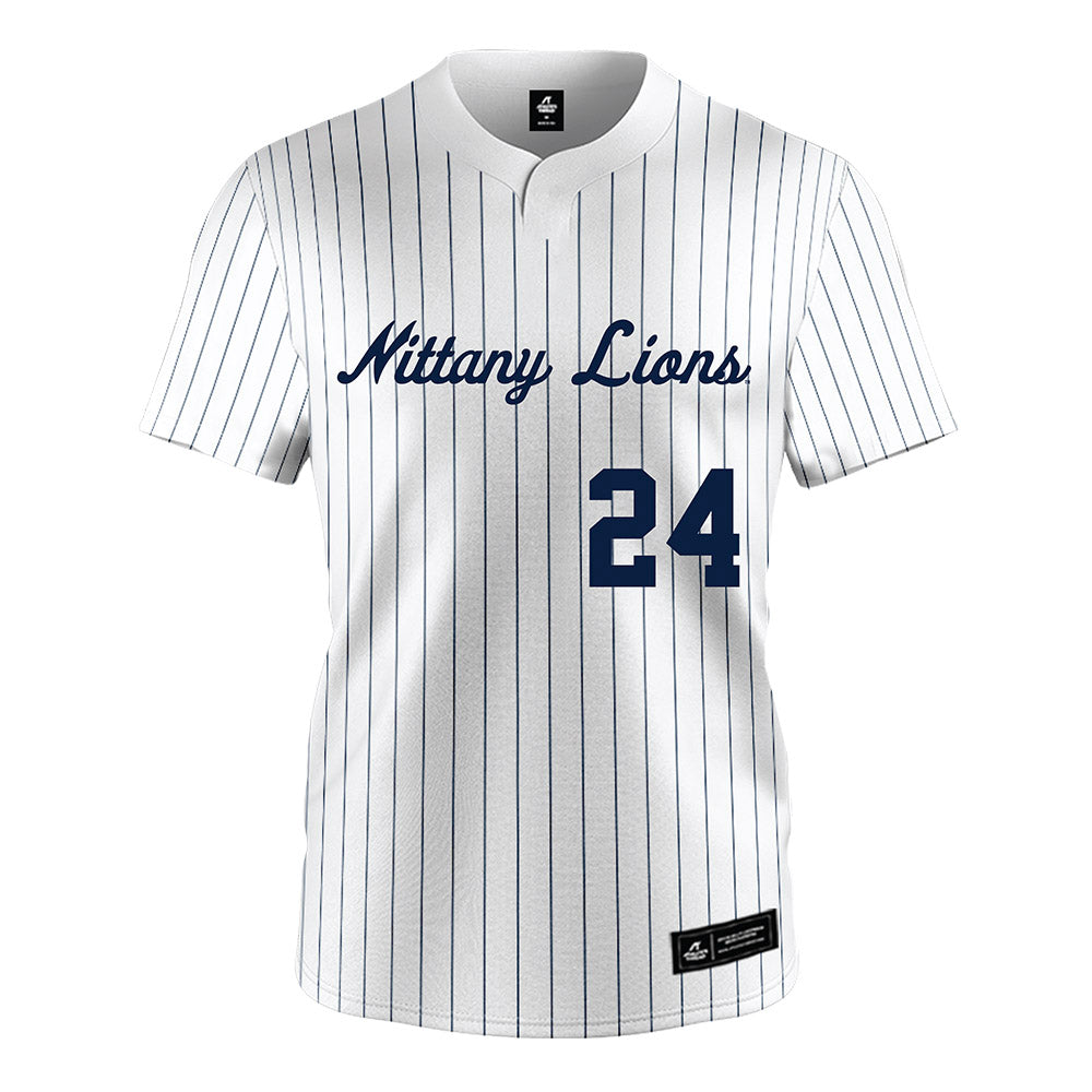Penn State - NCAA Softball : Maddie Henry - Pinstripe Jersey-0