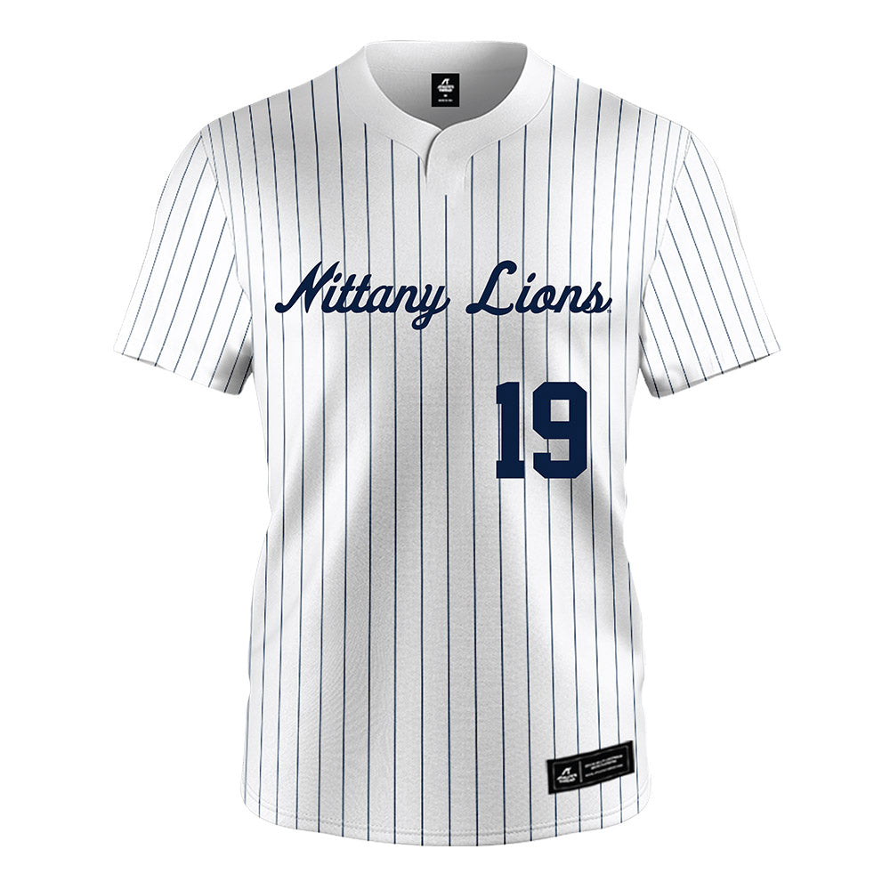 Penn State - NCAA Softball : Gianna Poletti - Pinstripe Jersey-0