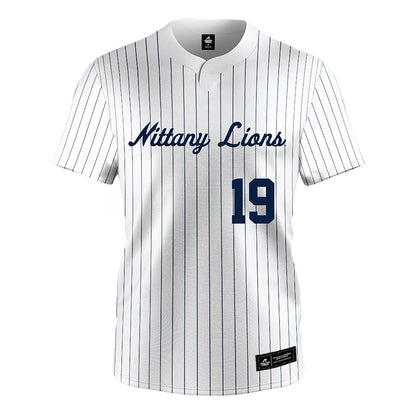 Penn State - NCAA Softball : Gianna Poletti - Pinstripe Jersey-0