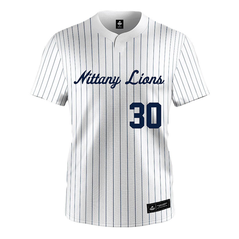 Penn State - NCAA Softball : Mackenzie Duncan - Pinstripe Jersey-0