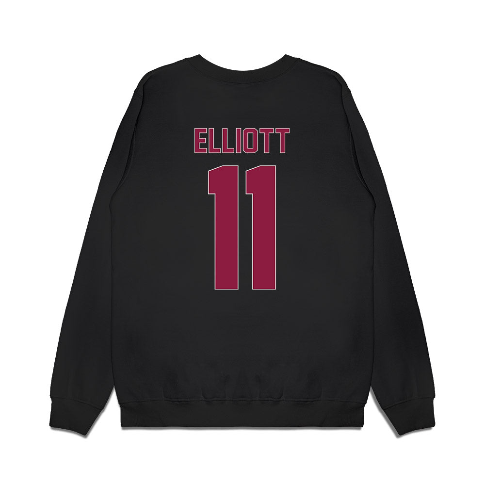 NMSU - NCAA Men's Basketball : Elijah Elliott - Vintage Premium Crewneck Sweatshirt-1