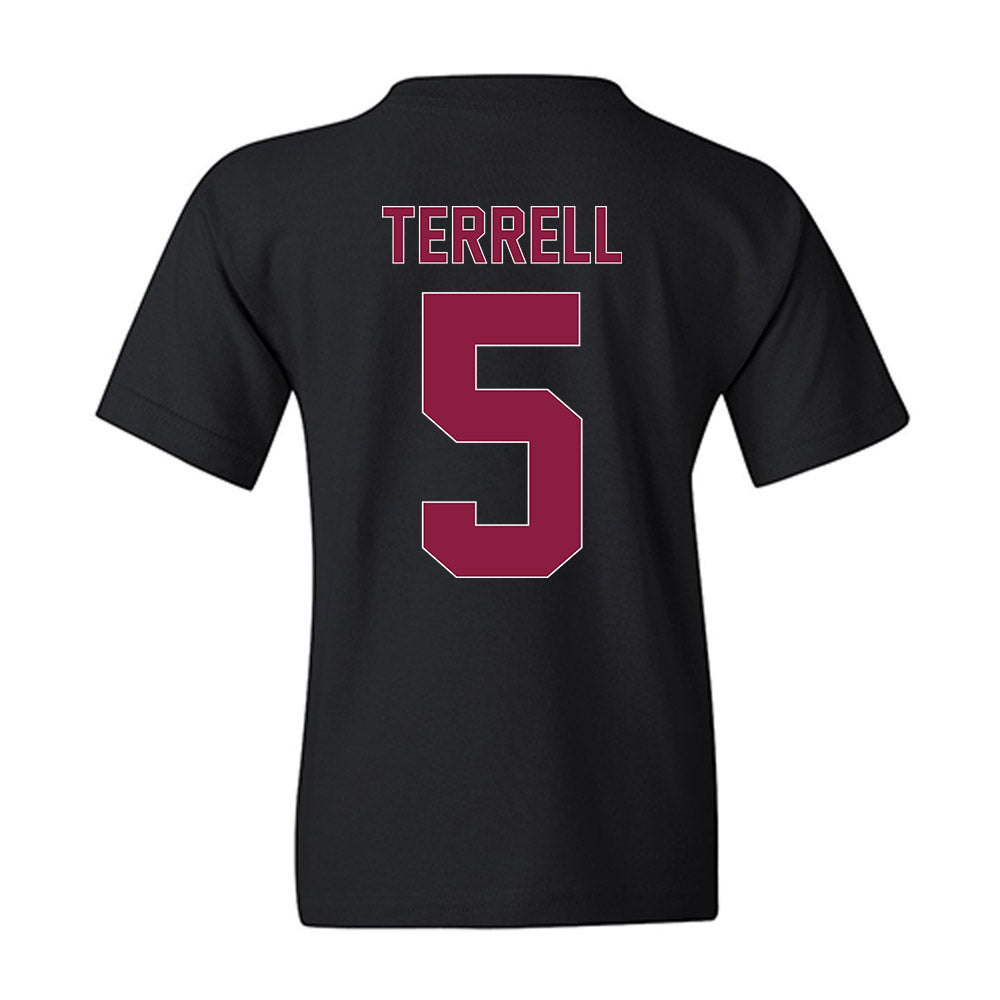 NMSU - NCAA Men's Basketball : Chris Terrell - Vintage Youth T-Shirt-1