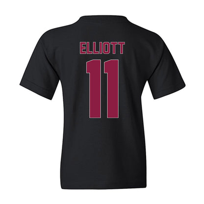 NMSU - NCAA Men's Basketball : Elijah Elliott - Vintage Youth T-Shirt-1