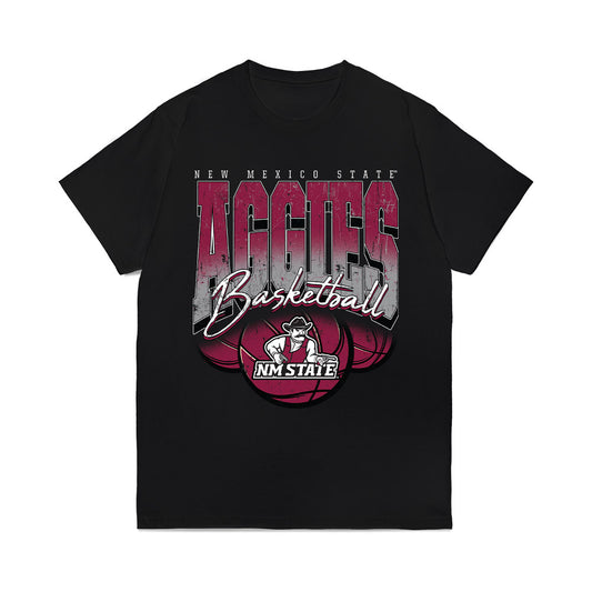 NMSU - NCAA Men's Basketball : Omarr Smith - Vintage Comfort Colors T-Shirt-0