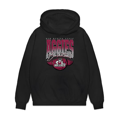 NMSU - NCAA Men's Basketball : Omarr Smith - Vintage Premium Hooded Sweatshirt-0