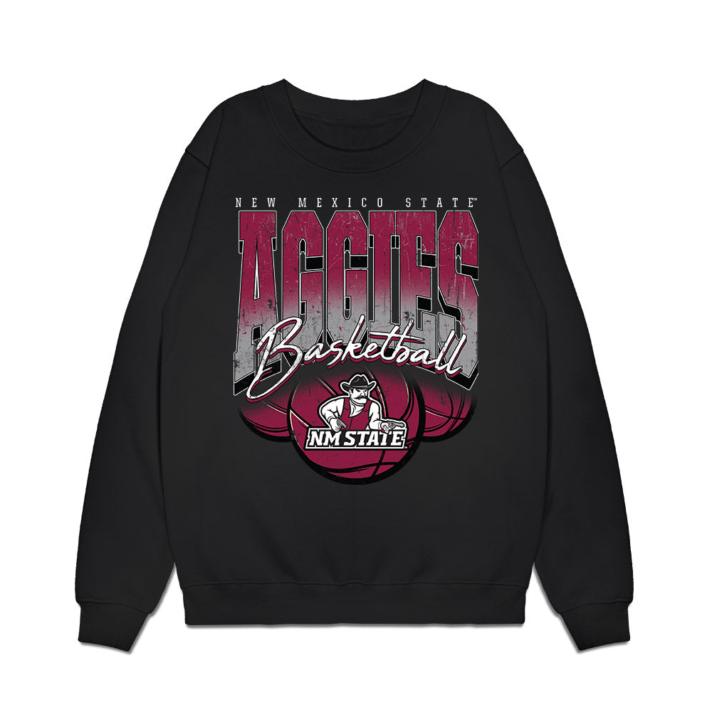 NMSU - NCAA Men's Basketball : Omarr Smith - Vintage Premium Crewneck Sweatshirt-0